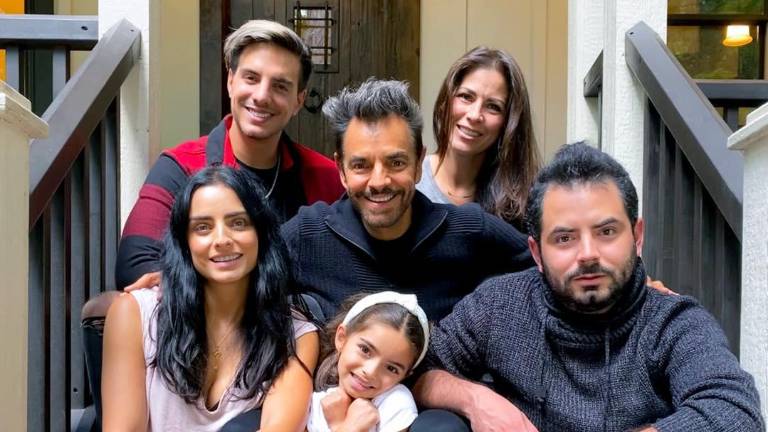 Aislyn, Vadhir y José Eduardo Derbez.