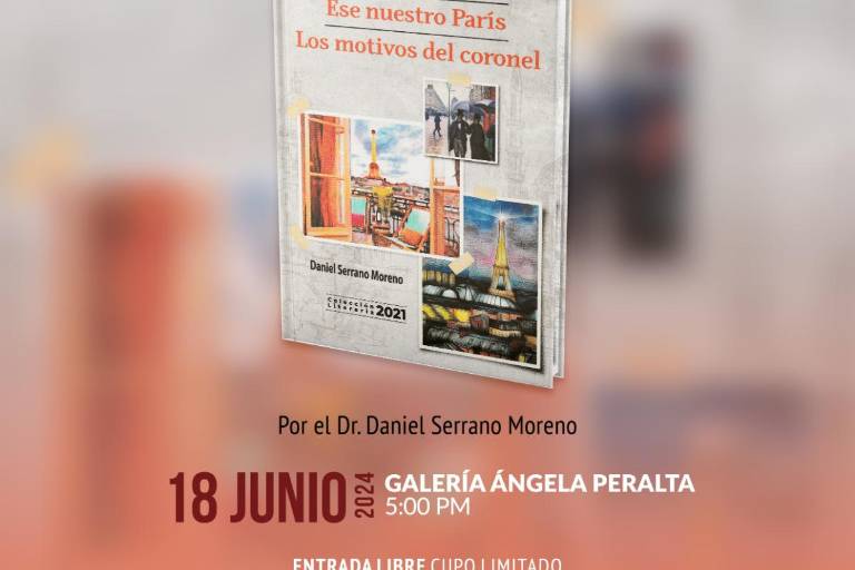 Presentará Daniel Serrano ‘Roma en el Desierto’