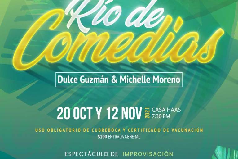 ‘Río de comedias’, este miércoles en Casa Haas