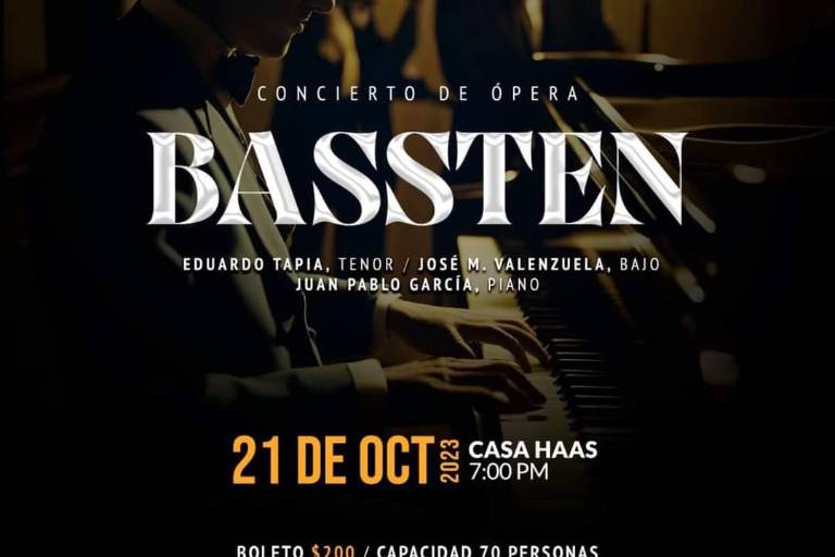 BassTen, música en tres idiomas este sábado en Casa Haas