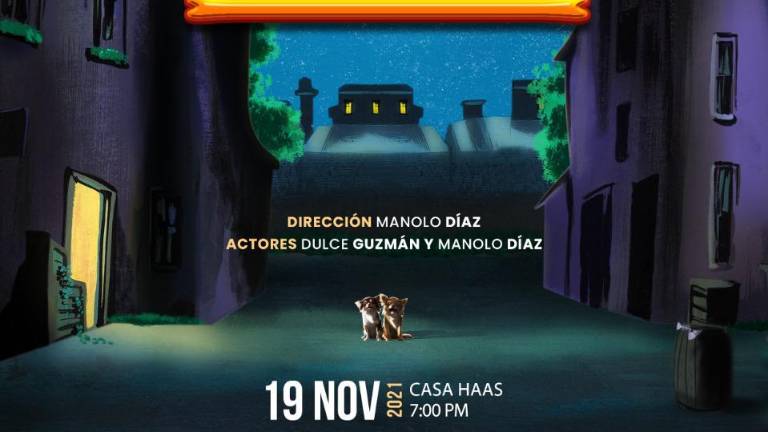 Cartel de la obra.