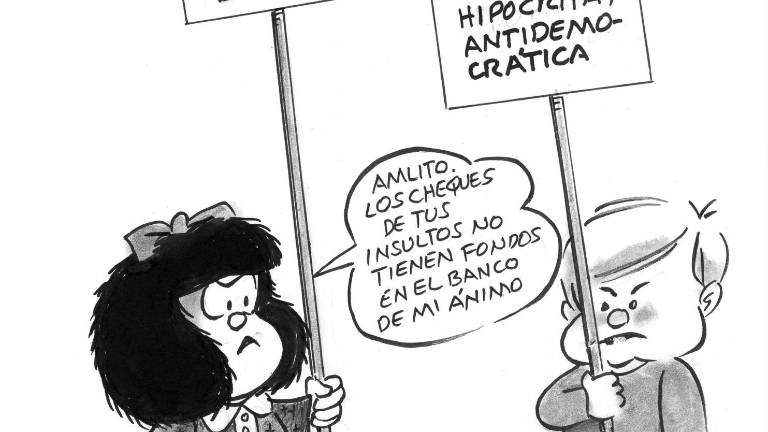 El insulto es el arma de los ignorantes