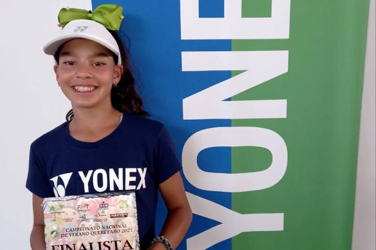 Sinaloense Monserrat Montaño brilla en nacionales de tenis