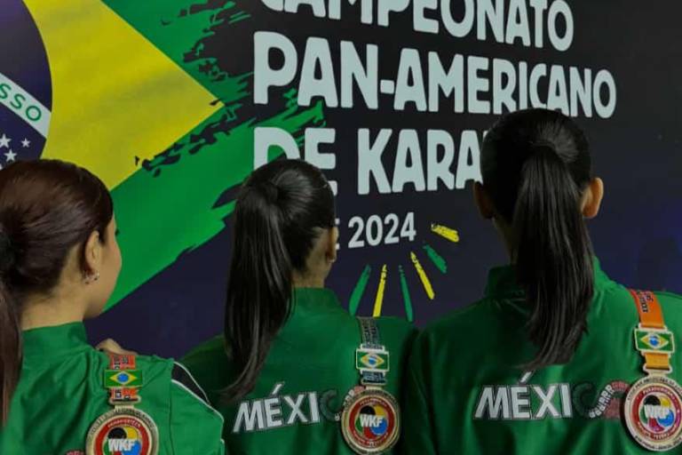 México gana oro en Panamericano de Karate, en Brasil
