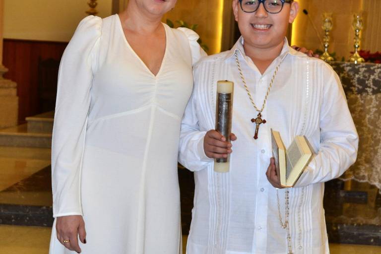 Recibe Mateo Sánchez Camacho, a Cristo en su corazón