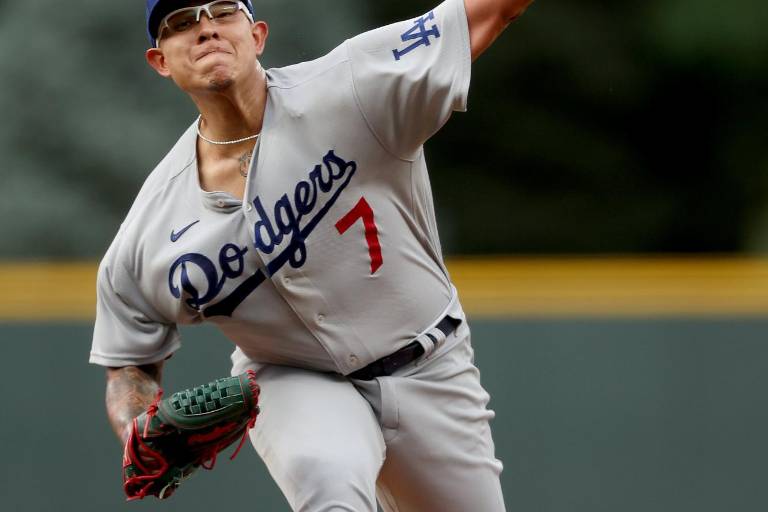 Julio Urías suma su sexta victoria y pasa de los 500 ponches