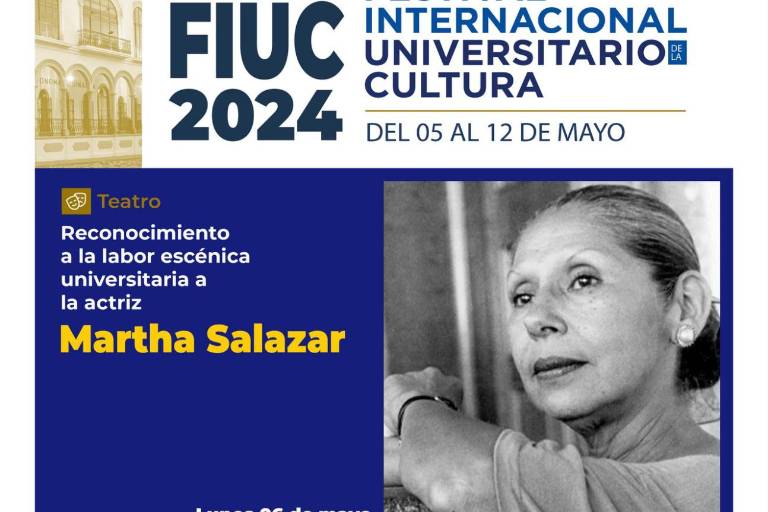 Reconocerá la UAS a la actriz Martha Salazar