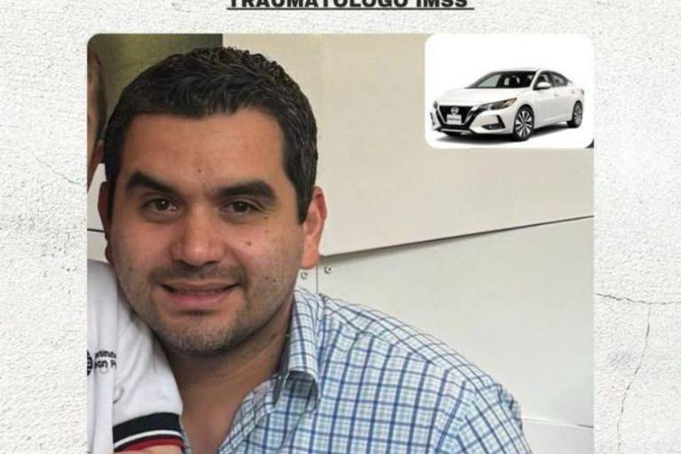 Buscan a Javier Adrián, traumatólogo del IMSS desaparecido en Culiacán
