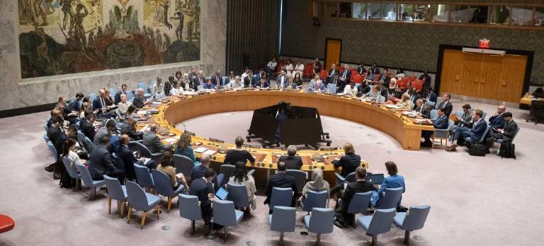 El Consejo de Seguridad en sesión sobre el Plan de Acción para el programa nuclear iraní.