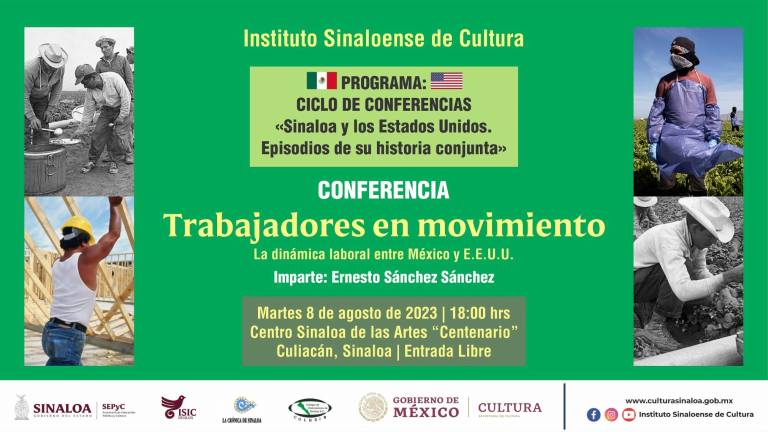 La conferencia será el martes 8 de agosto.
