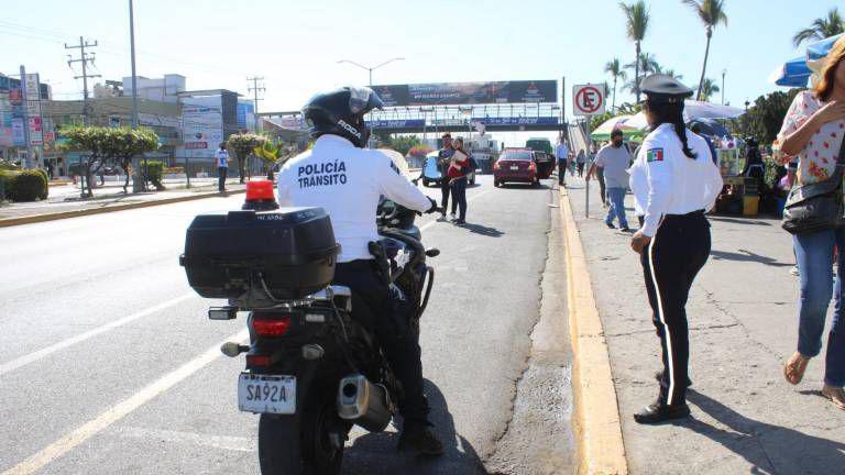 Desplegará Tránsito Municipal operativo de acompañamiento por marcha del 25N en Culiacán