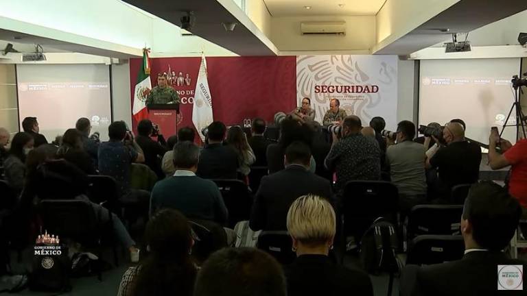 El titular de la Sedena confirma la detención de Ovidio Guzmán López.