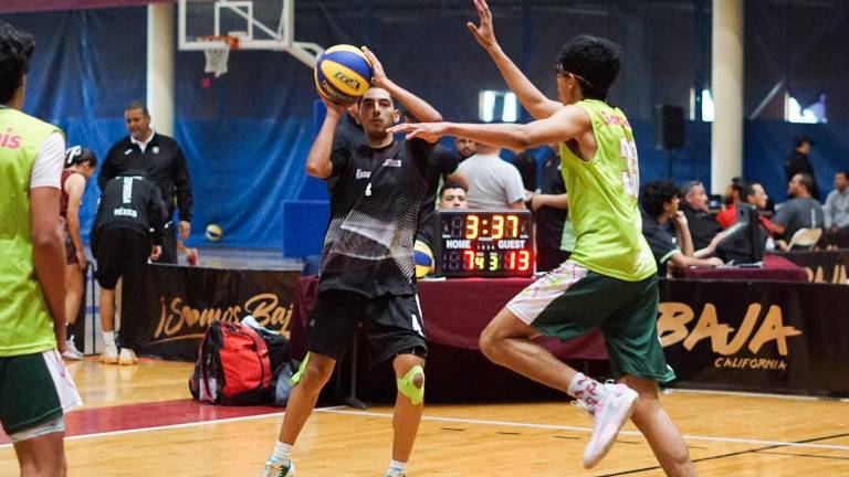 Sinaloa logra un boleto en basquetbol 3x3.