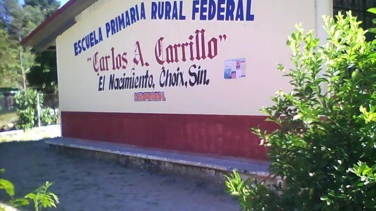 En la sierra de Choix, los maestros se han ausentado debido a los hechos de violencia.
