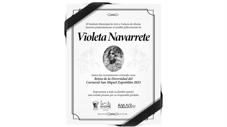 Este jueves darán homenaje a la Reina de la Diversidad en la comunidad de San Miguel.