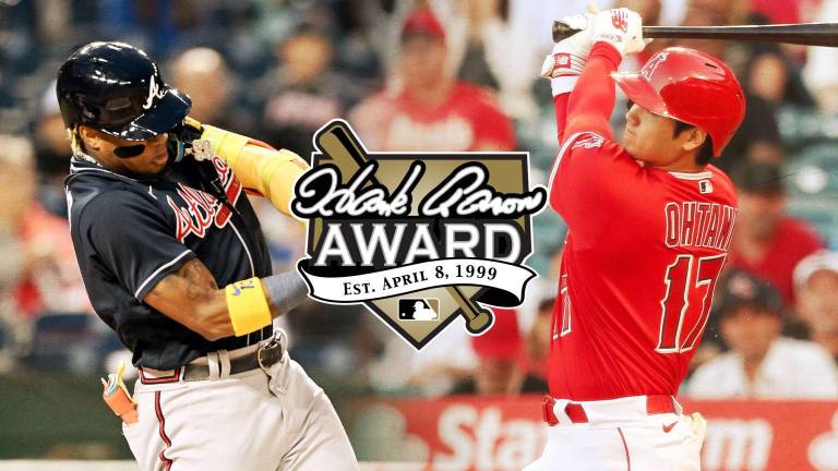 Ohtani y Acuña Jr. son los ganadores del Premio Hank Aaron
