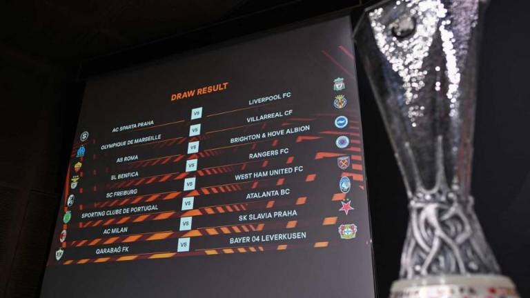 Se realiza el sorteo de la Europa League.