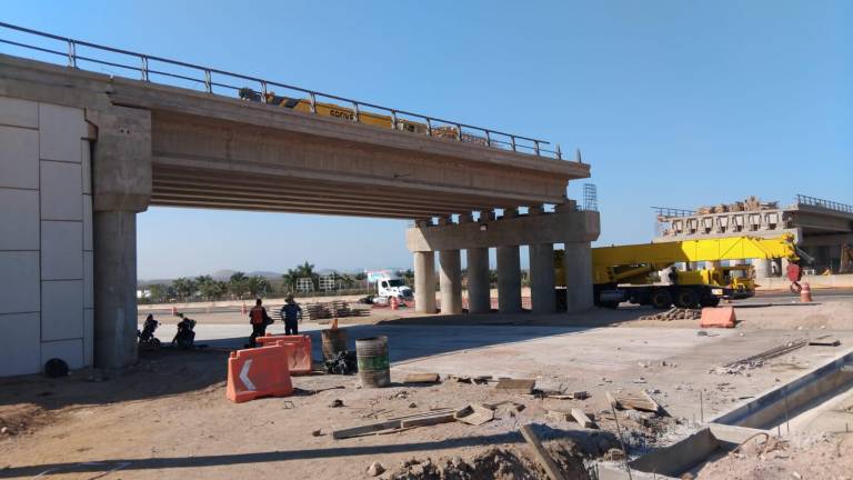 Según un comunicado, la totalidad del puente quedaría terminado en 13 días más.