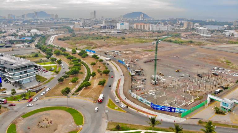 Tramo de la avenida Atlántico, al norte de Mazatlán, que fue ampliada con inversión de empresarios y Gobierno.