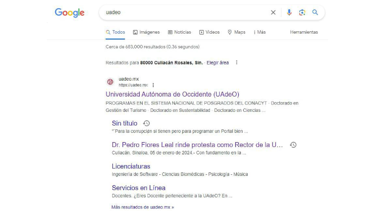 Se trata del Sistema Integral de Tutorías, en la que estudiantes y maestros acceden habitualmente para ver las calificaciones de las materias.