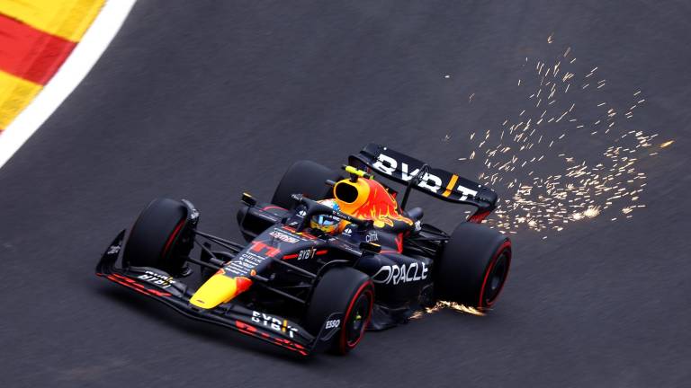 Sergio “Checo” Pérez largará segundo este domingo.