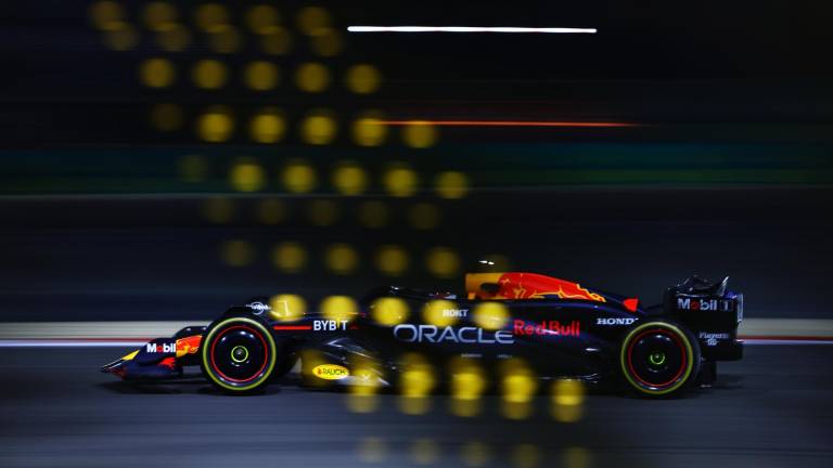 Max Verstappen fue el más veloz en el primer día de pretemporada.