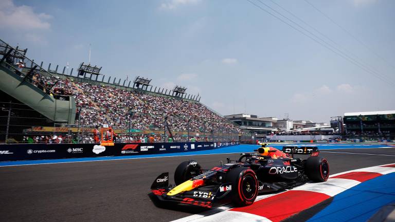 Sergio “Checo” Pérez tuvo una buena sesión este viernes ante su gente.