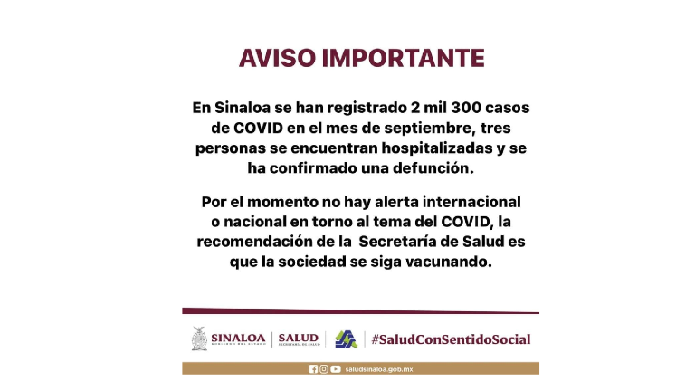 En lo que va del 2023 han confirmado 52 muertes por Covid-19 en la entidad.