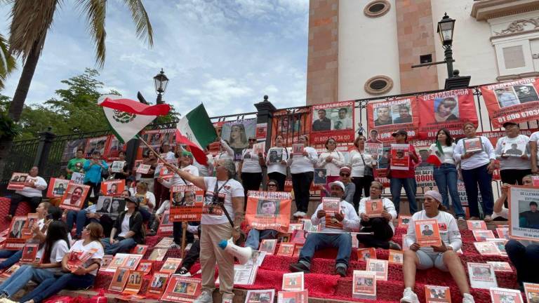El colectivo de búsqueda Sabuesos Guerreras celebra el “grito” por sus desaparecidos.