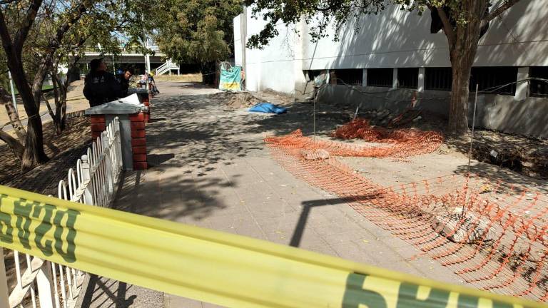 La víctima cayó del quinto piso.