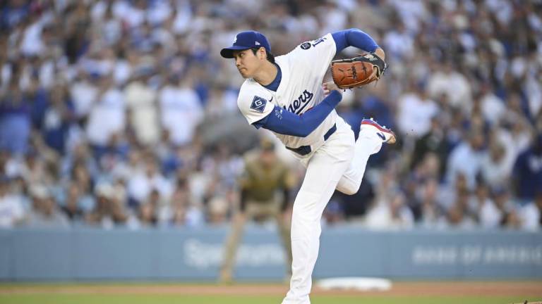 Shohei Ohtani lanzó una entrada como abridor de los Dodgers por primera vez desde su llegada al club de Los Ángeles.