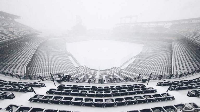 Así está el estadio de Colorado.