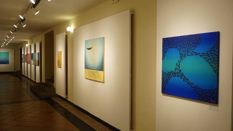 Andrea Chicuate, artista plástica.