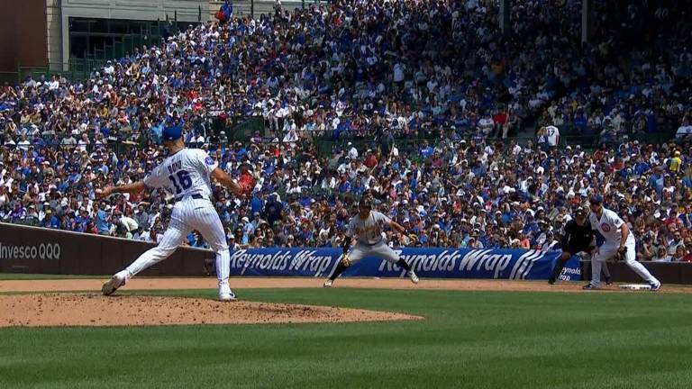 Matthew Boyd retira a Tommy Pham en la sexta entrada.