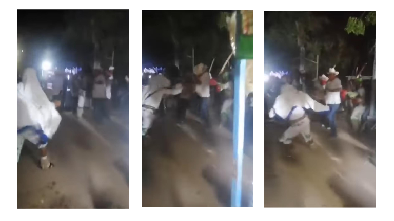 Los hechos violentos se dieron el 28 de marzo mientras la comunidad celebraba el miércoles de tinieblas en el Centro Ceremonial Virgen del Carmen.