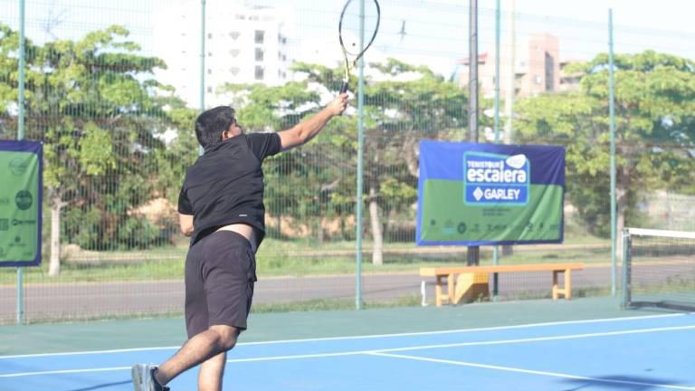 La cancha del Kilómetro Cero es la sede del Torneo Escalera Garley Tenis Tour 2022.