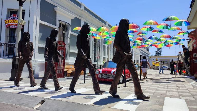 Monumento a los Beatles.