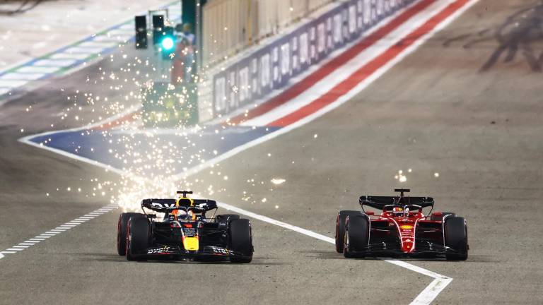 Sergio “Checo” Pérez tuvo problemas al final de la carrera.