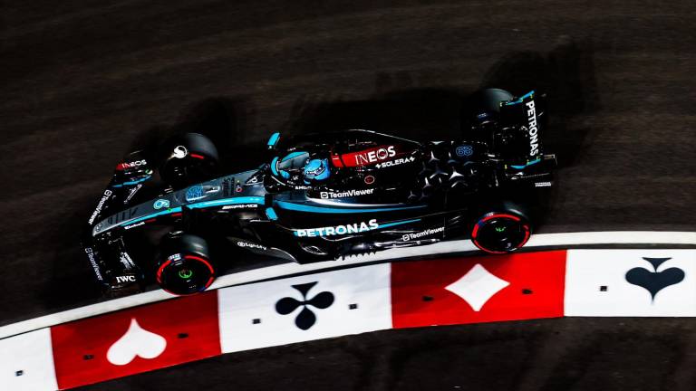 El piloto de Mercedes fue el mejor en la segunda sesión de entrenamientos.
