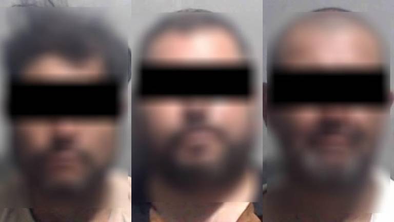 Tres hombres fueron detenidos en Culiacán cuando intentaban robar una estructura metálica y portaban presunta sustancia ilícita.