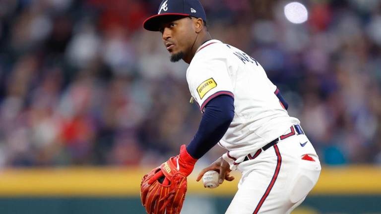 Ozzie Albies estará de baja con los Bravos por 10 días, aproximadamente.