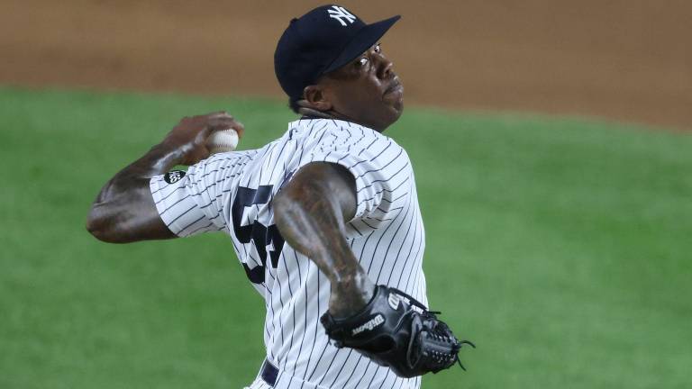 El cubano Aroldis Chapman.