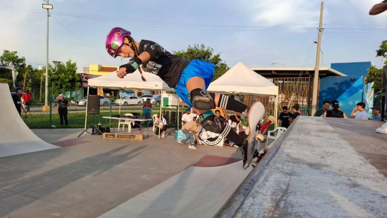 Britany Orozco en acción.