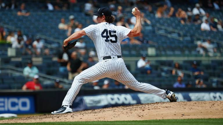 Gerrit Cole se agenció su sexto triunfo de la temporada para los Yanquis.