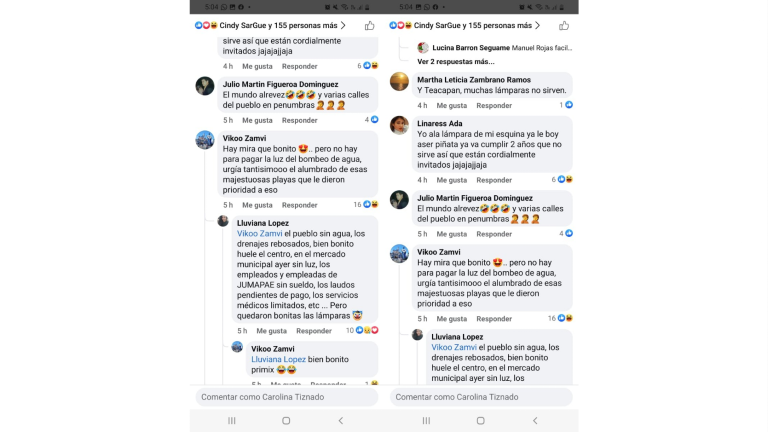 La Alcaldesa de Escuinapa fue cuestionada a través de redes sociales por ciudadanos.