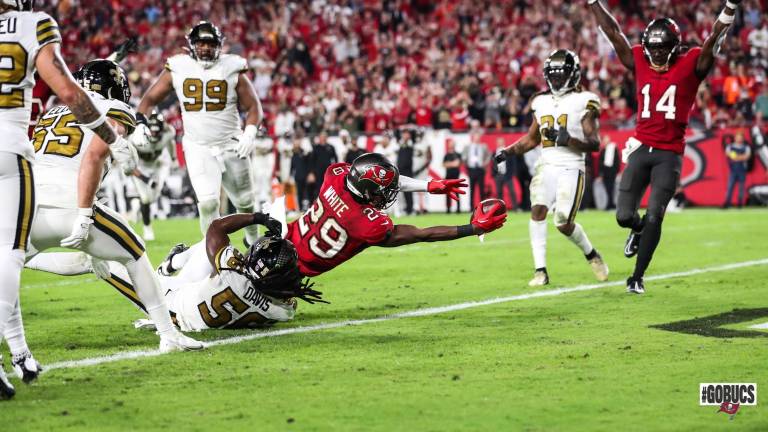 Los Buccaneers lograron quedarse con la victoria sobre los Saints.