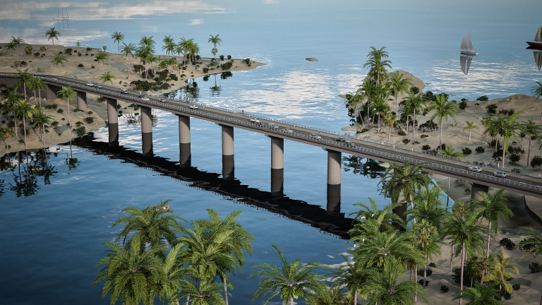 Así será el puente que unirá Las Glorias con Bellavista