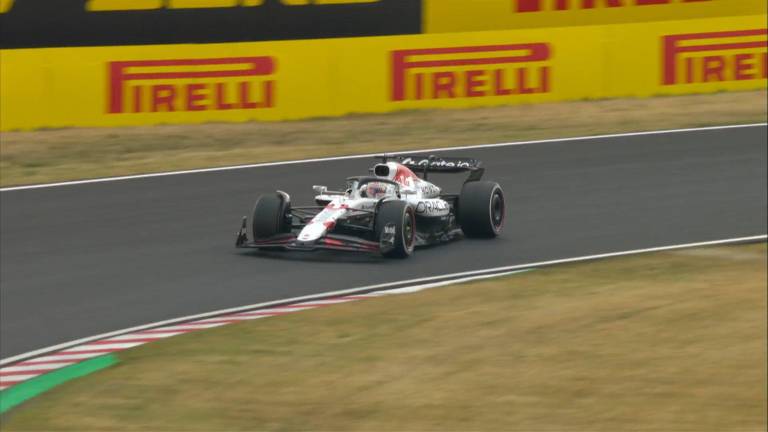 El campeón Max Verstappen está de vuelta.