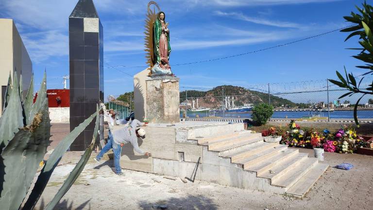 La Virgen de La Puntilla.