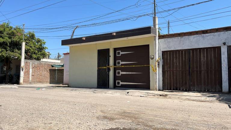 El domicilio donde fueron abatidos “La Perris” y José María el viernes fue asegurado en Navolato.